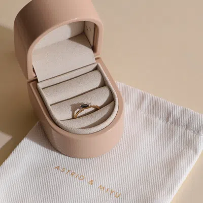 Astrid &amp; Miyu Lab Alexandrite &amp; Diamond Cluster Ring