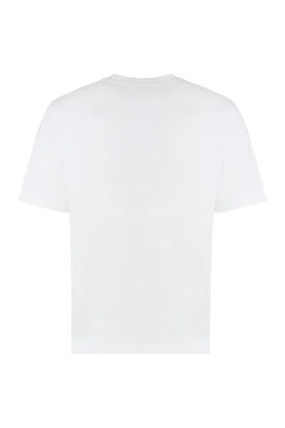 Jacquemus T-shirt Le T-shirt Gros-grain In White