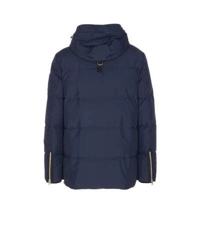 Moose Knuckles Cloud 3q Down Jacket In Blue