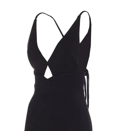 Solace London Milly Maxi Dress In Black