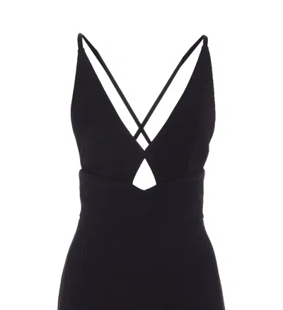 Solace London Milly Maxi Dress In Black