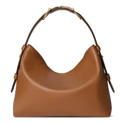 Gucci Women Beatrix Medium Size Shopping Bag In Brown