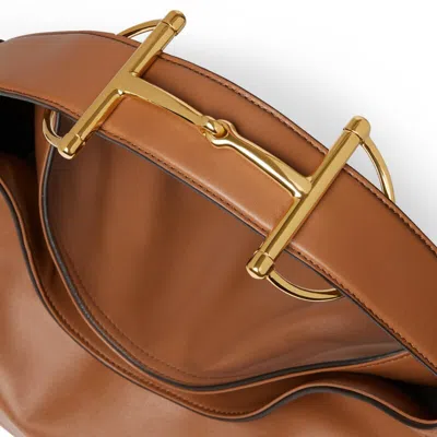 Gucci Women Beatrix Medium Size Shopping Bag In Brown