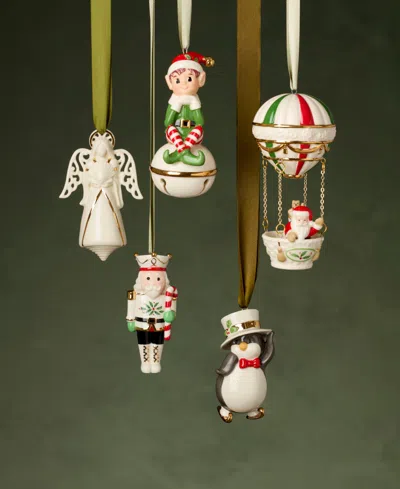 Lenox Penguin Ornament In Multi