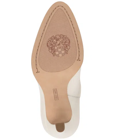 Vince Camuto Womens Sorina Slouchy Knee High Dress Boots Regular Wide Calf In White