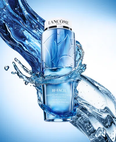 Lancôme Bi-facil Double-action Eye Makeup Remover Duo Limited Edition Holiday Gift Set In Transparent