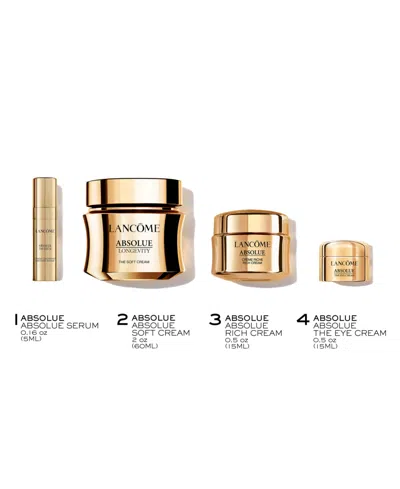 Lancôme Absolue Longevity Gift Set In Gold