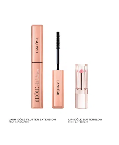 Lancôme Lash Idole Flutter Extension Mascara & Lip Idole Butterglow Lip Balm Gift Set In Pink