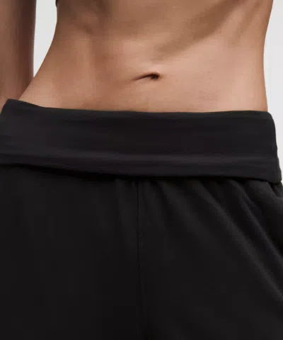 Lululemon Becalm Mid-rise Flared Pant In Black