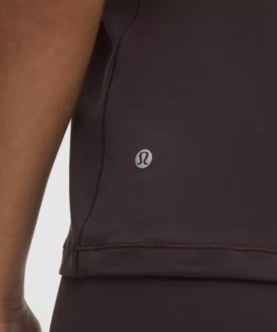 Lululemon Jersey Training Tank Top In Brown