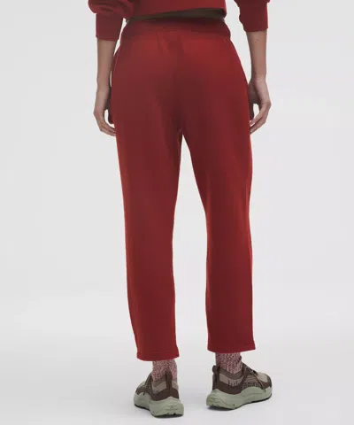 Lululemon Scuba Mid-rise Tapered Pant 7/8 Length In Multi