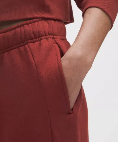 Lululemon Scuba Mid-rise Tapered Pant 7/8 Length In Multi