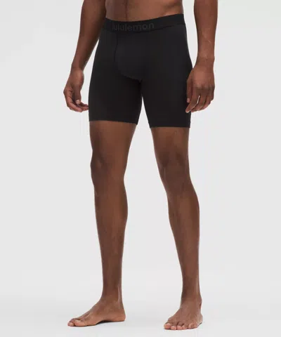 Lululemon Soft Stretch Active Boxer Brief 7" In Black