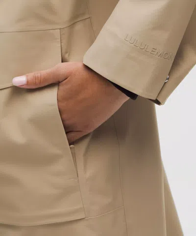 Lululemon Waterproof Fishtail Rain Coat In Multi