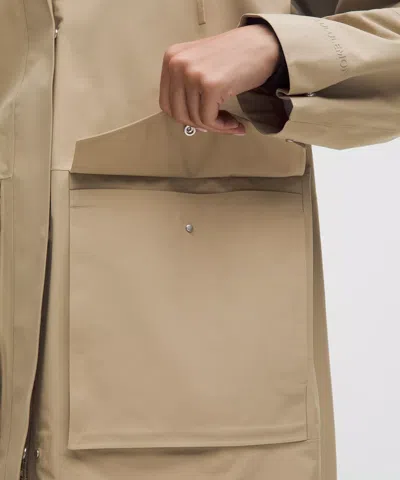 Lululemon Waterproof Fishtail Rain Coat In Multi