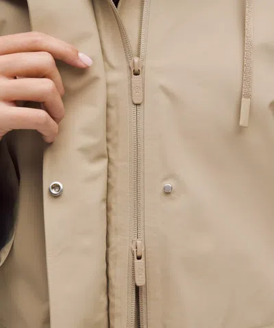 Lululemon Waterproof Fishtail Rain Coat In Multi