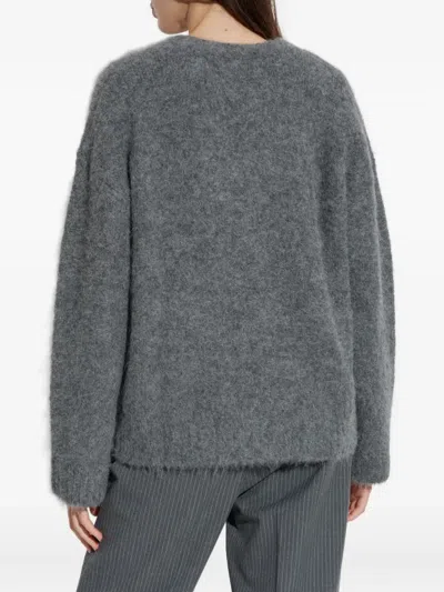 ALPACA WOOL BUTTON CARDIGAN