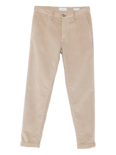 Re-hash Corduroy Cuffed Trousers In Brown