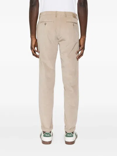 Re-hash Corduroy Cuffed Trousers In Brown