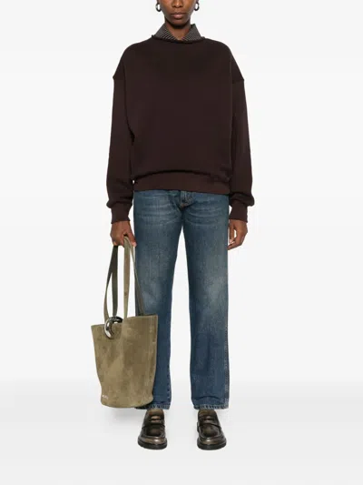 6397 Cotton-wool Sweatshirt In Brown