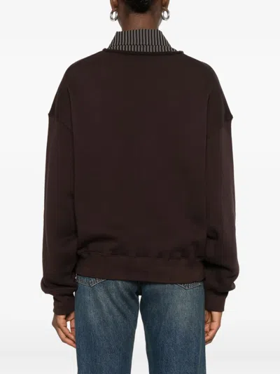 6397 Cotton-wool Sweatshirt In Brown
