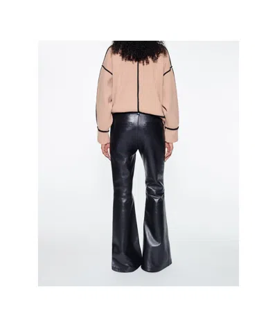 Stand Studio Belt Loop Biker Pants In Black