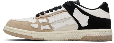 Amiri Low Top Distressed Sneakers In Black