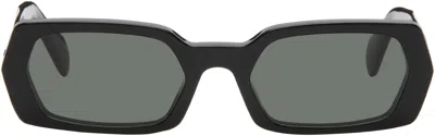 Retrosuperfuture Black 'l'altro' Sunglasses In Black
