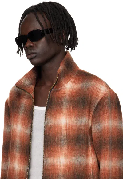 Retrosuperfuture Black 'l'altro' Sunglasses In Black