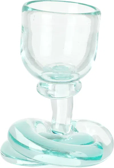 Completedworks Blue B144 Recycled Glass Egg Cup In Multi