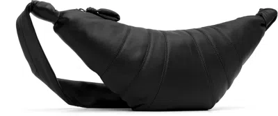 Lemaire Black Medium Croissant Bag In Black