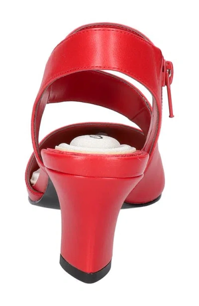 Easy Street Venue Strappy Pump In Red