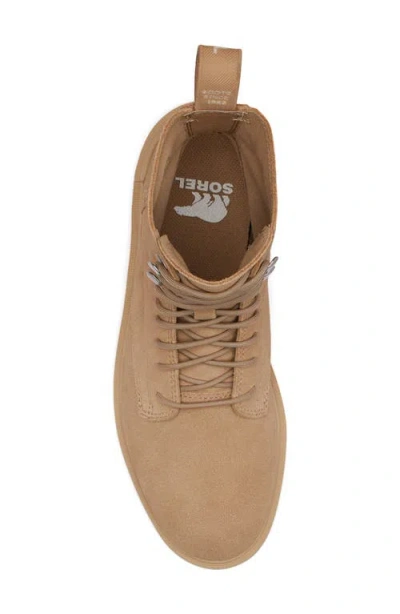 Sorel Hi-line Lace Womens Leather Lace-up Booties In Multi