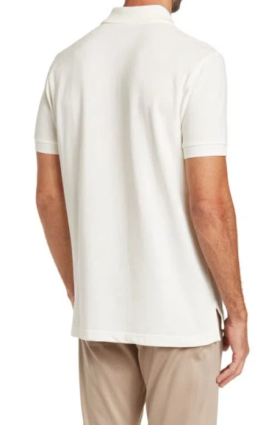 Brooks Brothers Golden Fleece Stretch Supima Polo Shirt In White