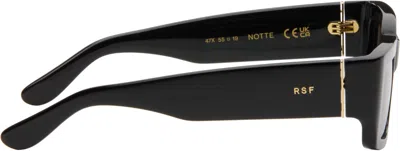 Retrosuperfuture Black Notte Sunglasses In Black