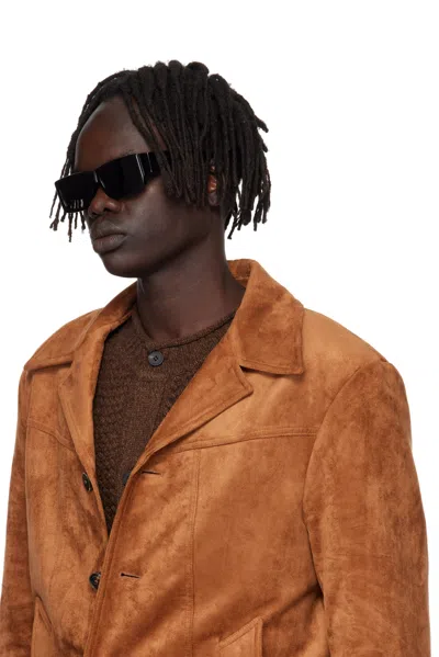 Retrosuperfuture Black Notte Sunglasses In Black