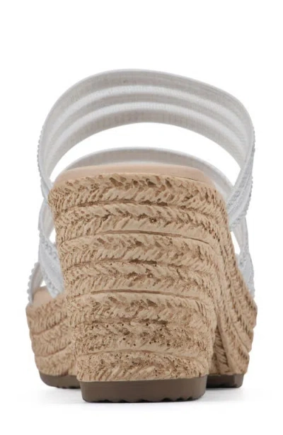 Cliffs By White Mountain Bianna Cork Wedge In White