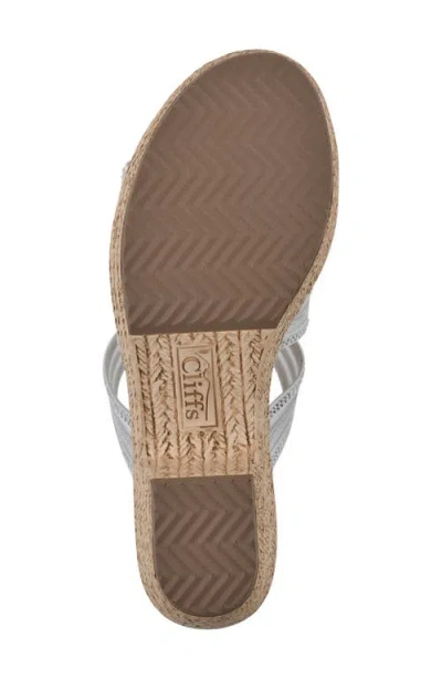 Cliffs By White Mountain Bianna Cork Wedge In White