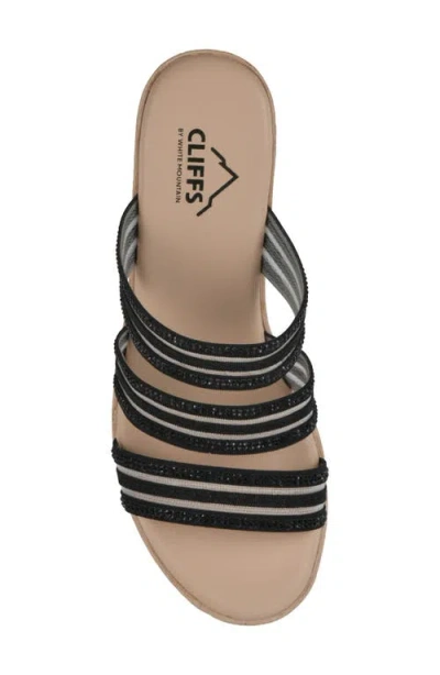 Cliffs By White Mountain Bianna Espadrille Platform Sandal In Black