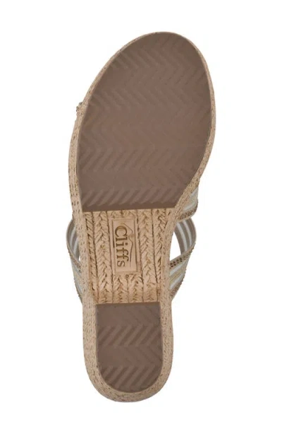 Cliffs By White Mountain Bianna Espadrille Platform Sandal In Neutral