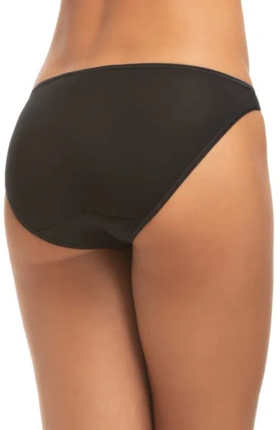 Felina Assorted 3-pack So Smooth Low Rise Bikinis In Black
