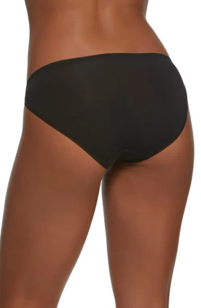 Felina Assorted 3-pack So Smooth High Cut Bikinis In Black