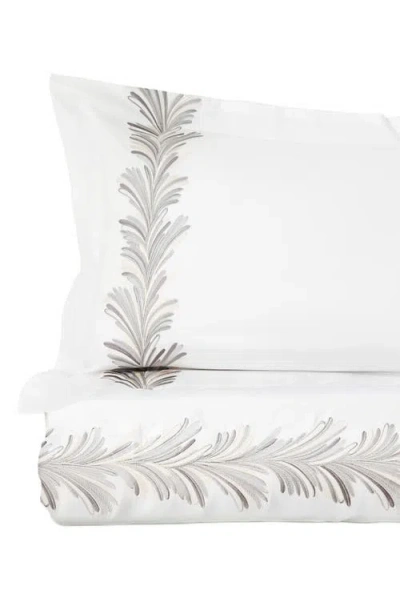 Melange Home Ava Embroidered Duvet Cover & Sham Set In Multi