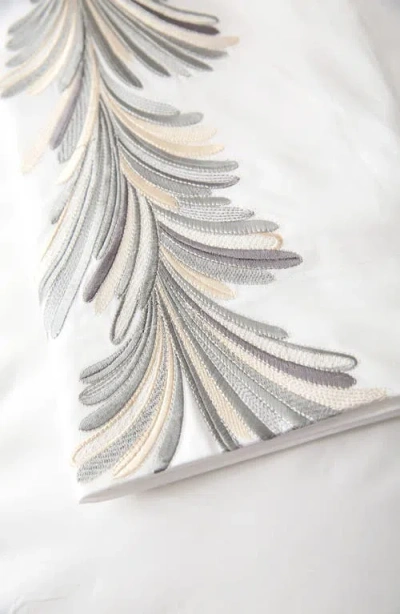 Melange Home Ava Embroidered Duvet Cover & Sham Set In Multi