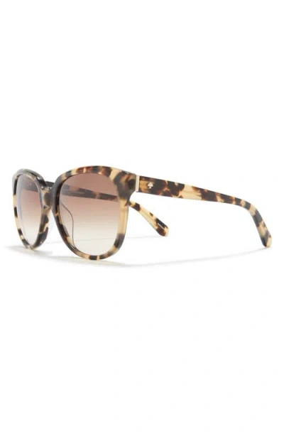 Kate Spade New York 'bayleigh' 55mm Sunglasses In Brown
