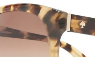 Kate Spade New York 'bayleigh' 55mm Sunglasses In Brown