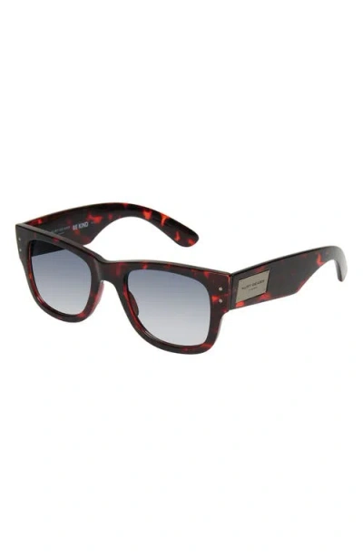 Kurt Geiger London 52mm Square Sunglasses In Black