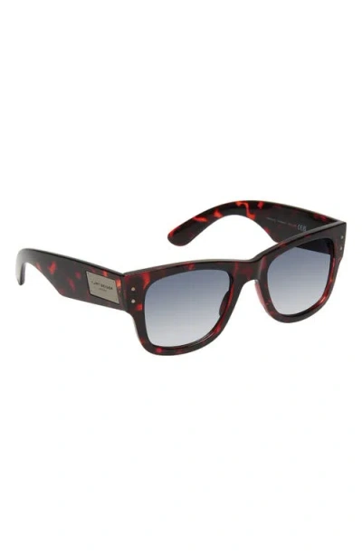 Kurt Geiger London 52mm Square Sunglasses In Black