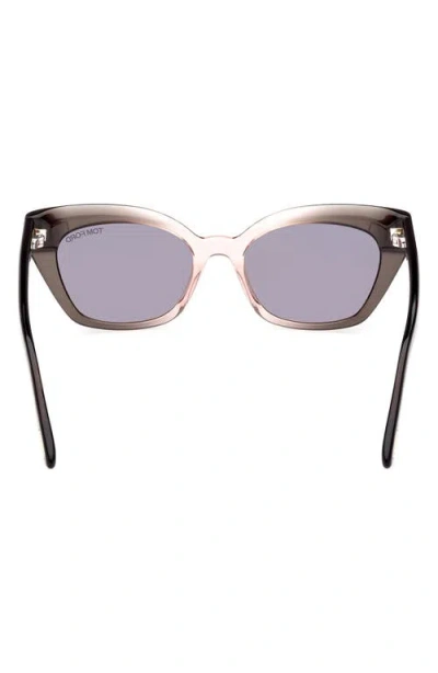Tom Ford Juliette Acetate Cat-eye Sunglasses In Multi