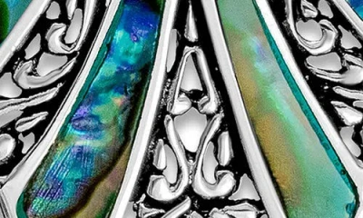 Samuel B. Fan Pendant In Multi